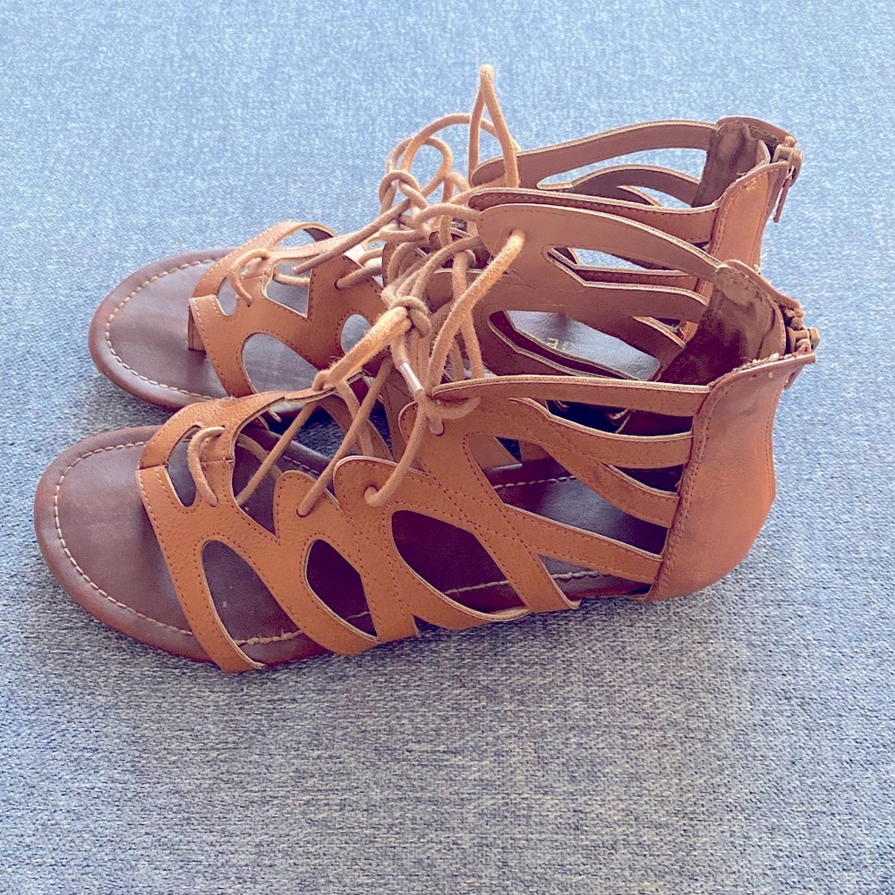 Rampage Gladiator style sandals Size 10